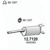 ASSO 12.7120 End Silencer